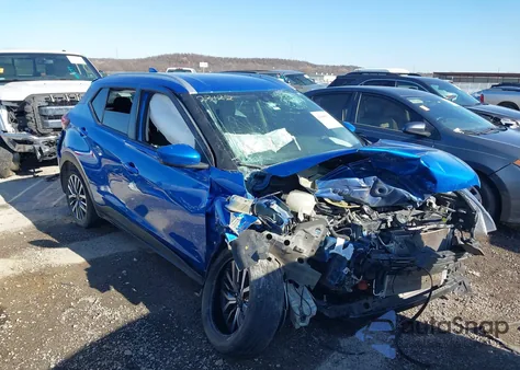 2022 Nissan Kicks Sv Xtronic Cvt из США, поврежденный, VIN 3N1CP5CV7NL521615